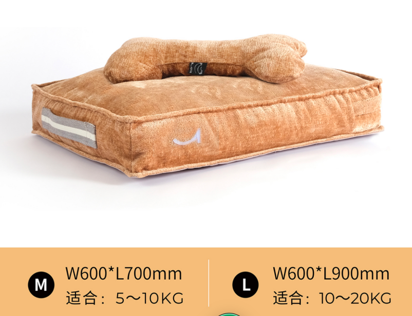 Gran Isle Rectangular Bed in Mocha Mousse